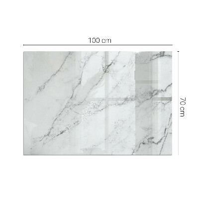 Vetro sotto stufa Struttura in marmo con venature delicate