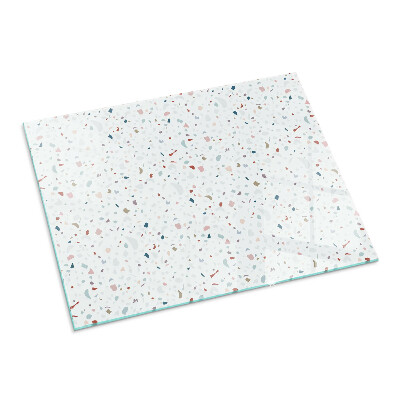 Vetro sotto stufa rettangolare in vetro sottile con micro forme dal design armonico