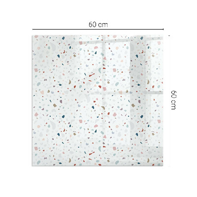 Vetro sotto stufa rettangolare in vetro sottile con micro forme dal design armonico