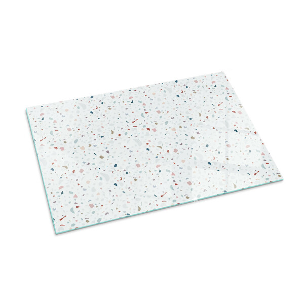 Vetro sotto stufa rettangolare in vetro sottile con micro forme dal design armonico