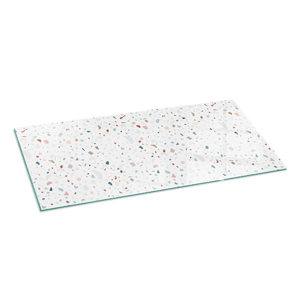 Vetro sotto stufa rettangolare in vetro sottile con micro forme dal design armonico