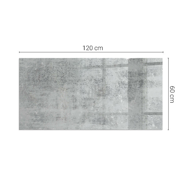 Vetro sotto stufa rettangolare con uno sfondo a struttura astratta