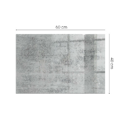 Vetro sotto stufa rettangolare con uno sfondo a struttura astratta