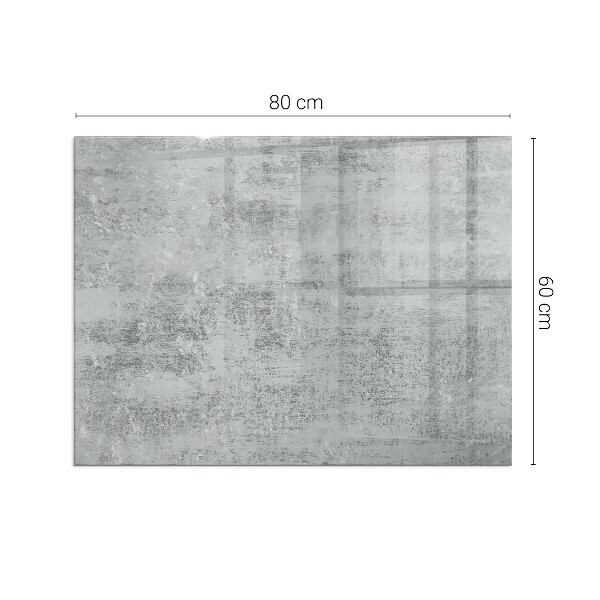 Vetro sotto stufa rettangolare con uno sfondo a struttura astratta
