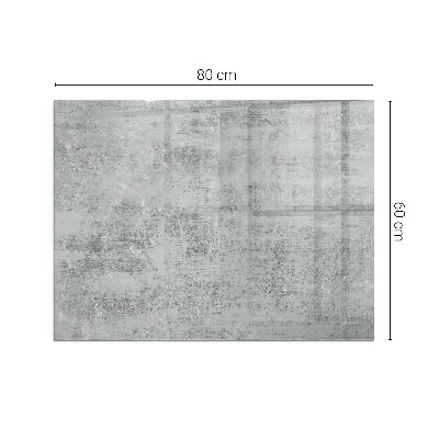 Vetro sotto stufa rettangolare con uno sfondo a struttura astratta