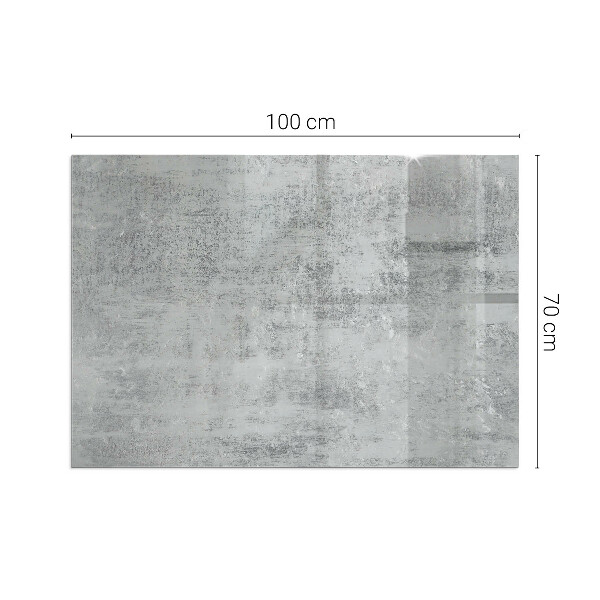 Vetro sotto stufa rettangolare con uno sfondo a struttura astratta
