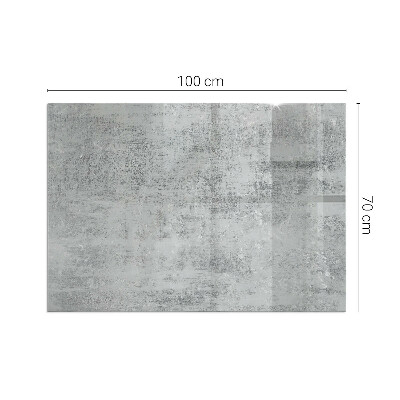 Vetro sotto stufa rettangolare con uno sfondo a struttura astratta