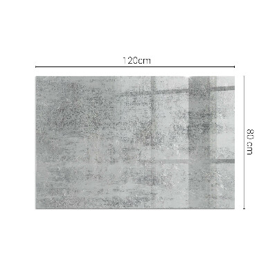 Vetro sotto stufa rettangolare con uno sfondo a struttura astratta