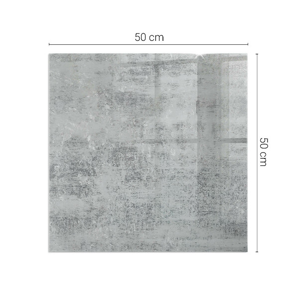 Vetro sotto stufa rettangolare con uno sfondo a struttura astratta