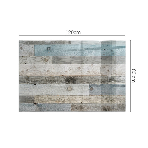 Vetro sotto stufa rettangolare in vari colori e con motivi decorativi