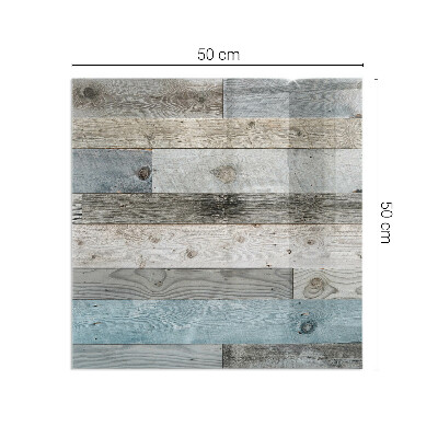 Vetro sotto stufa rettangolare in vari colori e con motivi decorativi