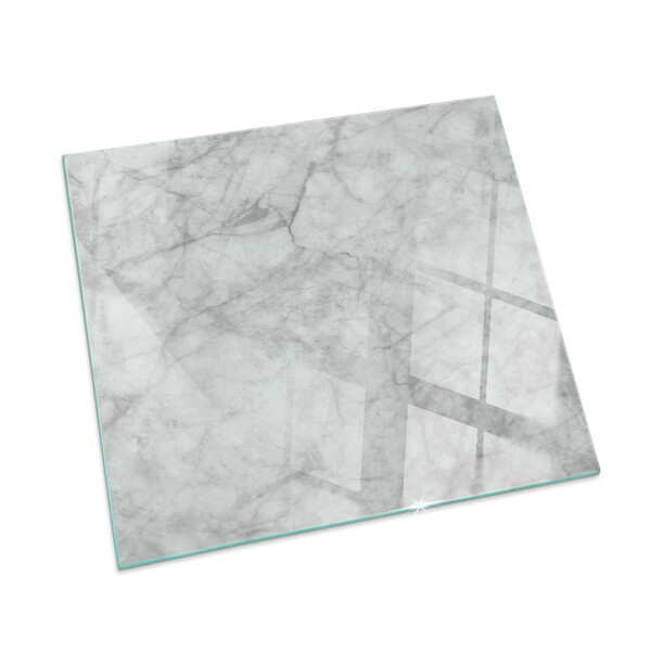 Vetro sotto stufa Elegante struttura in marmo dal design