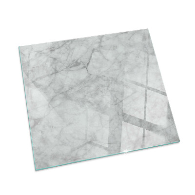 Vetro sotto stufa Elegante struttura in marmo dal design