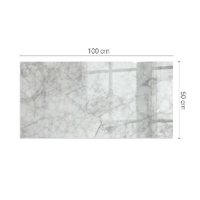 Vetro sotto stufa Elegante struttura in marmo dal design