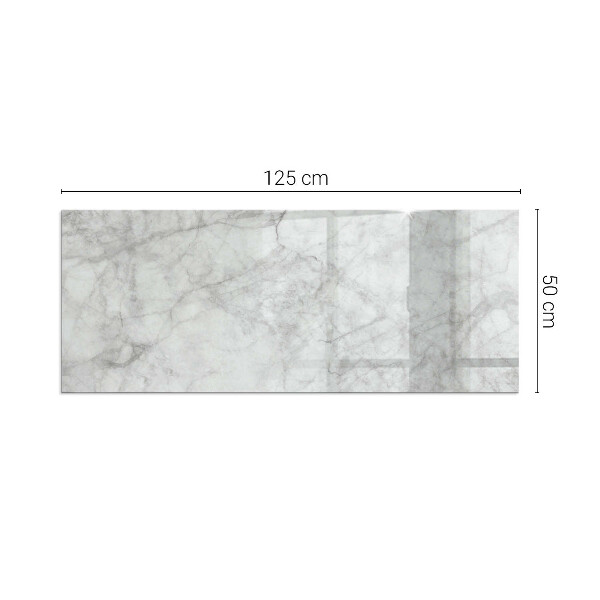 Vetro sotto stufa Elegante struttura in marmo dal design