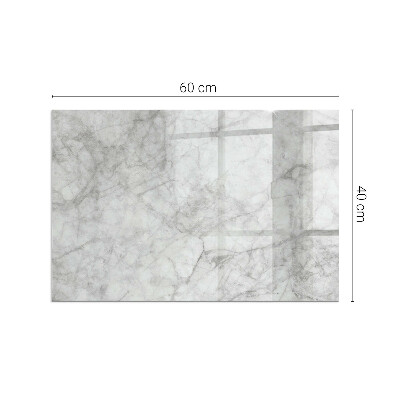 Vetro sotto stufa con elegante struttura in marmo dal design moderno