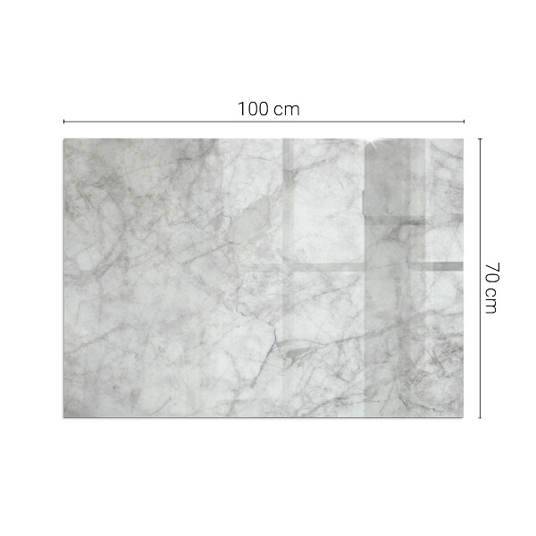 Vetro sotto stufa Elegante struttura in marmo dal design