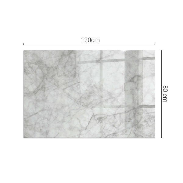 Vetro sotto stufa con elegante struttura in marmo dal design moderno