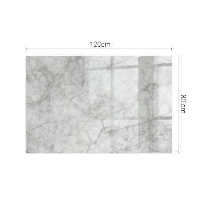 Vetro sotto stufa con elegante struttura in marmo dal design moderno