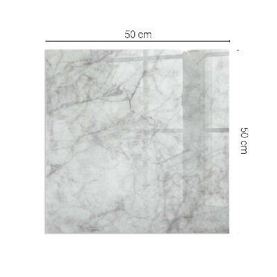 Vetro sotto stufa Elegante struttura in marmo dal design