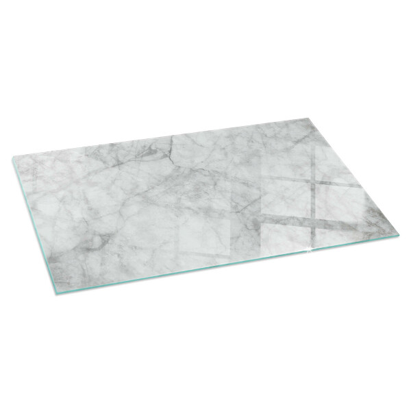 Vetro sotto stufa Elegante struttura in marmo dal design