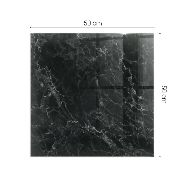 Vetro sotto stufa con motivo in marmo dallo stile classico