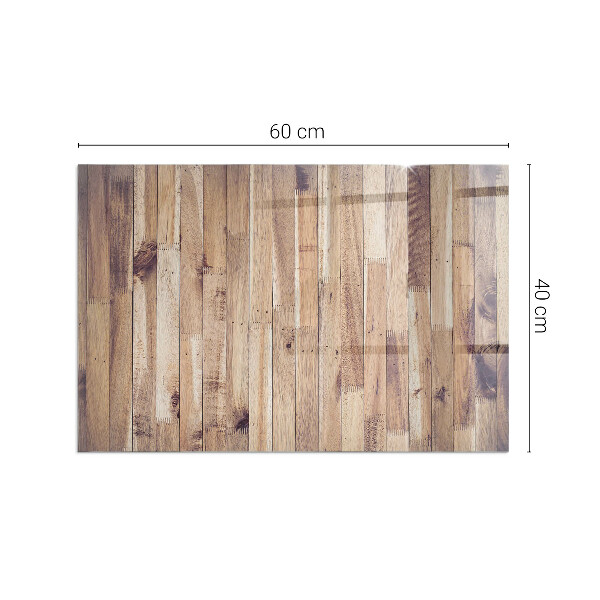 Vetro sotto stufa con disegno armonioso nella disposizione del pannello