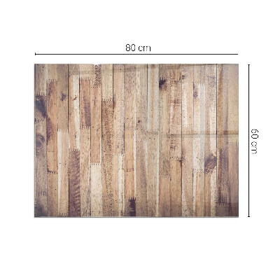 Vetro sotto stufa con disegno armonioso nella disposizione del pannello