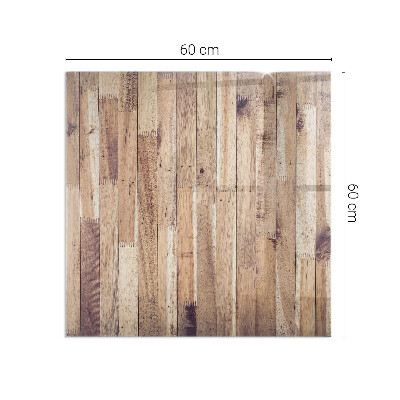 Vetro sotto stufa Schema di disegno in una disposizione armoniosa