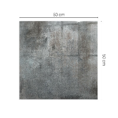 Vetro sotto stufa rettangolare con superficie modellata a effetto grezzo