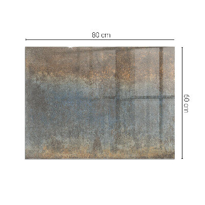 Vetro sotto stufa con motivo astratto dalla struttura unica