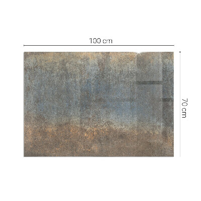 Vetro sotto stufa con motivo astratto dalla struttura unica