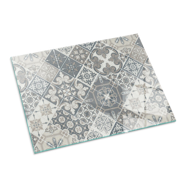 Vetro sotto stufa Motivi decorativi a mosaico