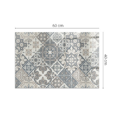Vetro sotto stufa Motivi decorativi a mosaico