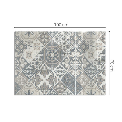 Vetro sotto stufa Motivi decorativi a mosaico