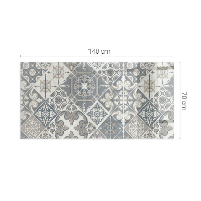 Vetro sotto stufa Motivi decorativi a mosaico