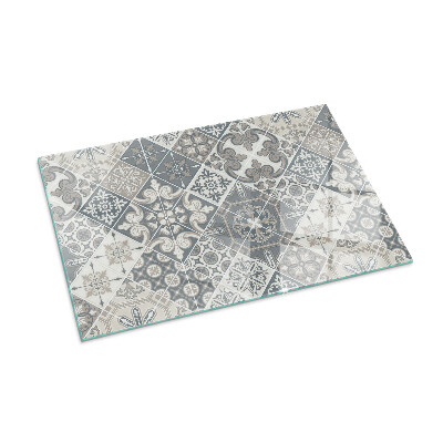 Vetro sotto stufa Motivi decorativi a mosaico
