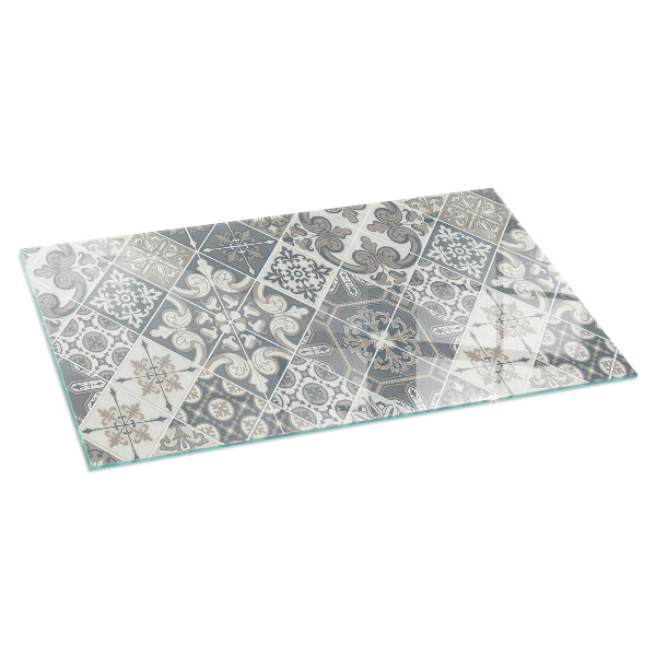 Vetro sotto stufa Motivi decorativi a mosaico
