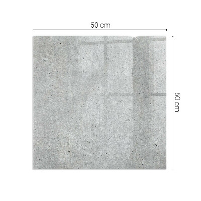 Vetro sotto stufa rettangolare Texture naturale del cemento