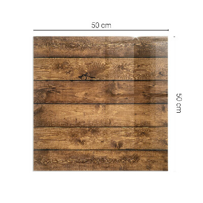 Vetro sotto stufa Venature del legno