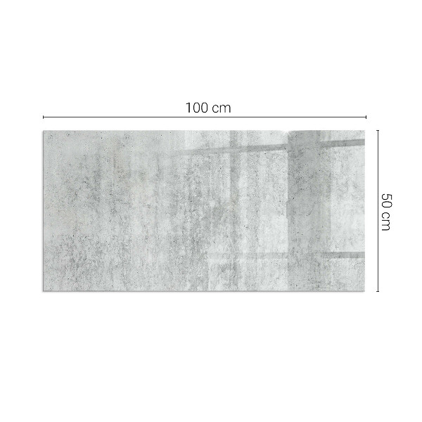 Vetro sotto stufa con texture effetto cemento in stile industriale