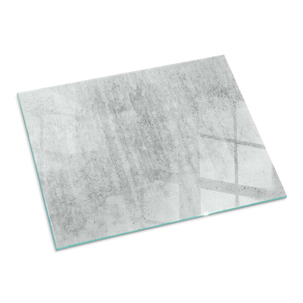 Vetro sotto stufa con texture effetto cemento in stile industriale