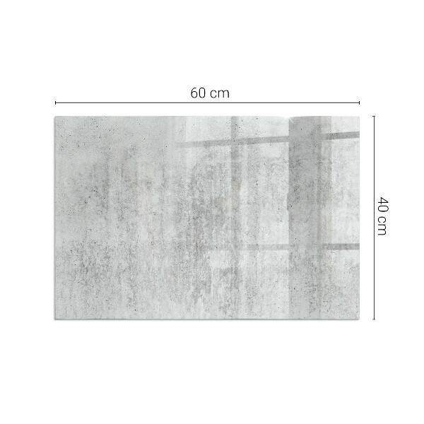 Vetro sotto stufa Texture effetto cemento in stile industriale