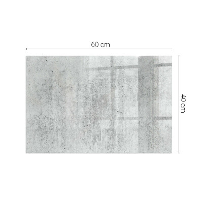 Vetro sotto stufa con texture effetto cemento in stile industriale