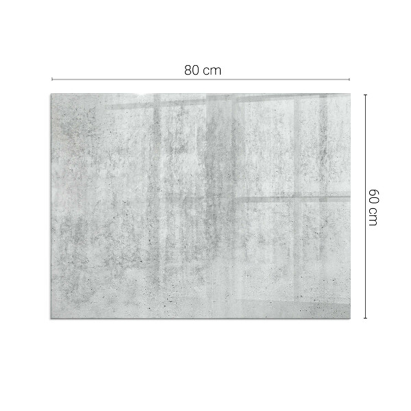 Vetro sotto stufa con texture effetto cemento in stile industriale