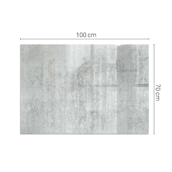 Vetro sotto stufa con texture effetto cemento in stile industriale