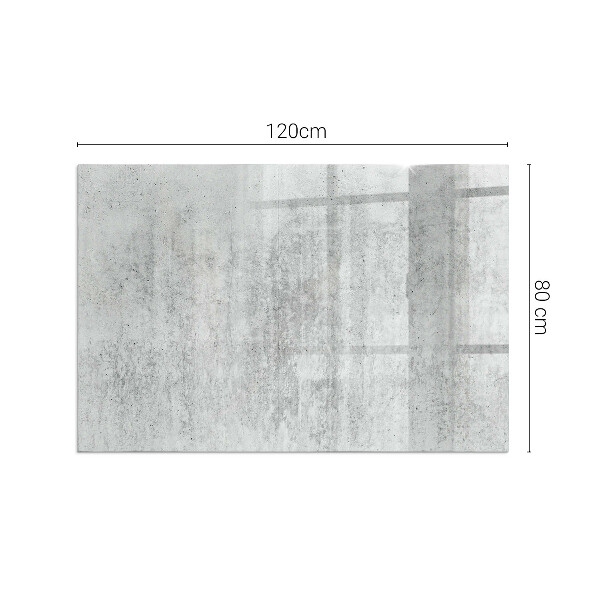 Vetro sotto stufa con texture effetto cemento in stile industriale