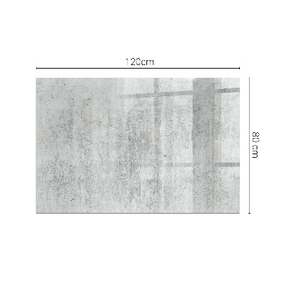 Vetro sotto stufa con texture effetto cemento in stile industriale