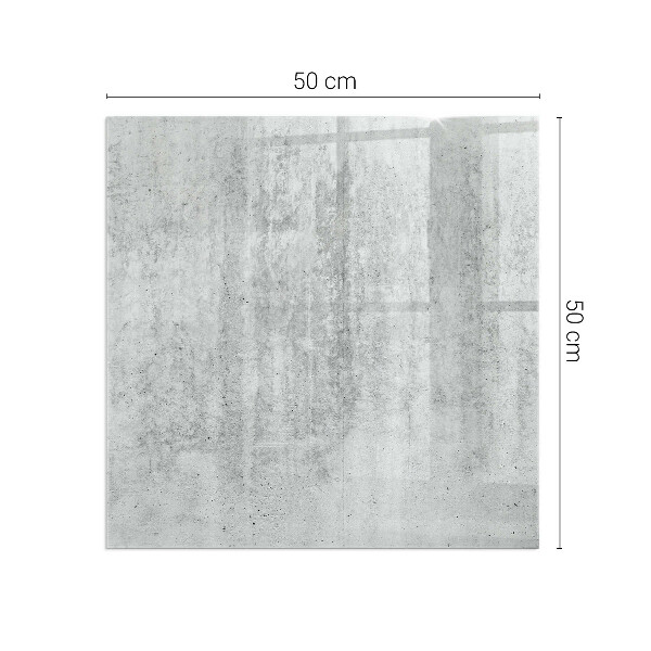 Vetro sotto stufa con texture effetto cemento in stile industriale