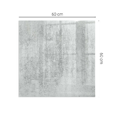 Vetro sotto stufa Texture effetto cemento in stile industriale